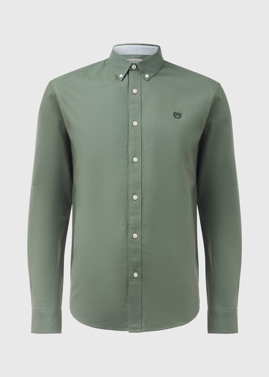 Green Oxford Long Sleeve Shirt