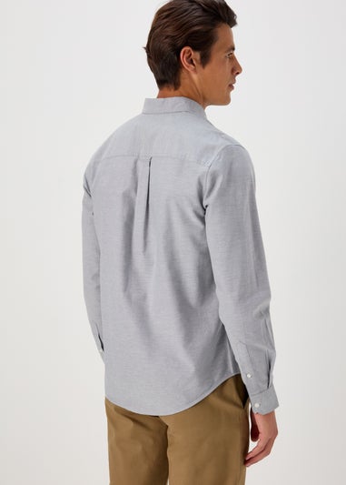 Grey Oxford Shirt
