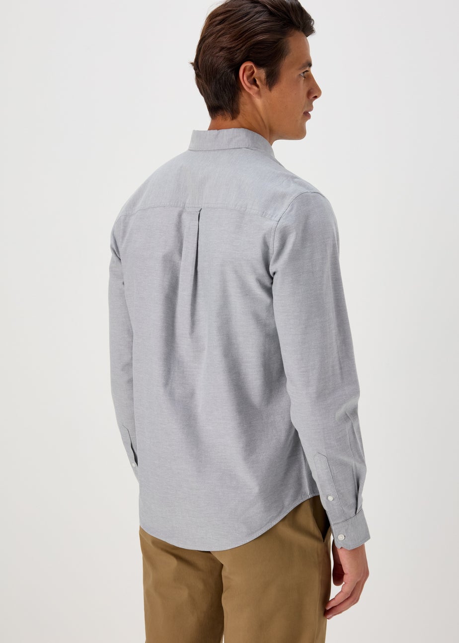 Grey Oxford Shirt