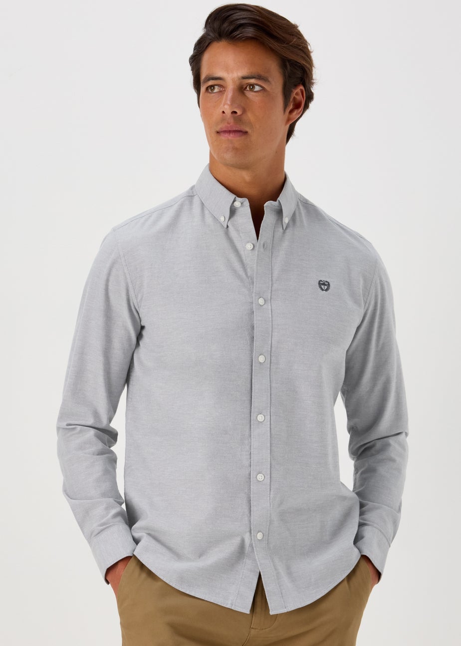 Grey Oxford Shirt