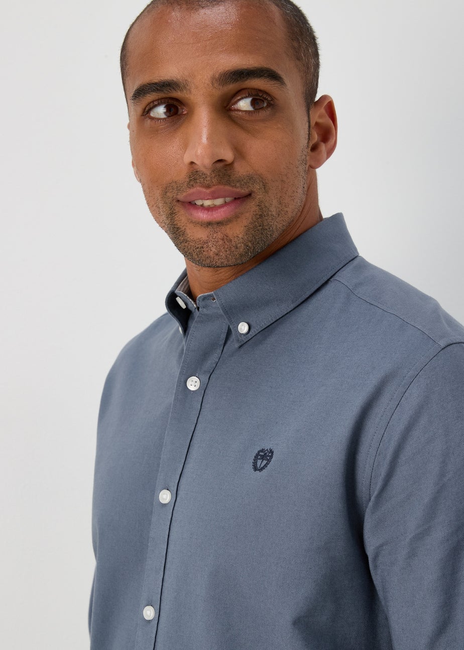 Blue Oxford Long Sleeve Shirt