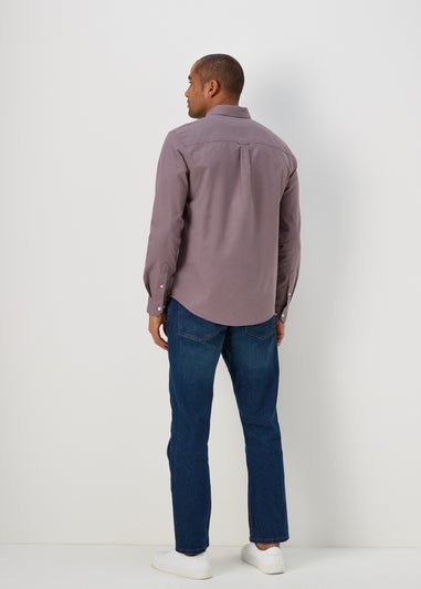 Mauve Oxford Long Sleeve Shirt