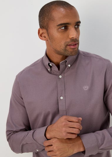 Mauve Oxford Long Sleeve Shirt