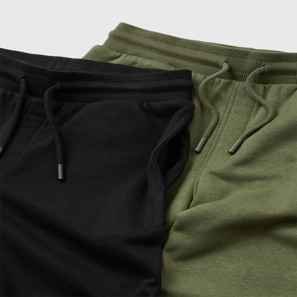Boys Black & Green Joggers Set (7-13yrs)