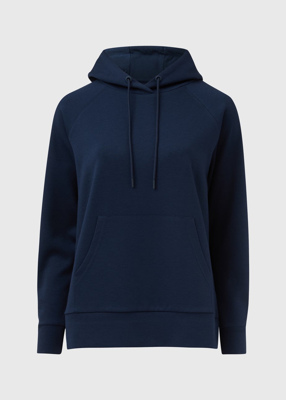 Souluxe Navy Longline Hoodie