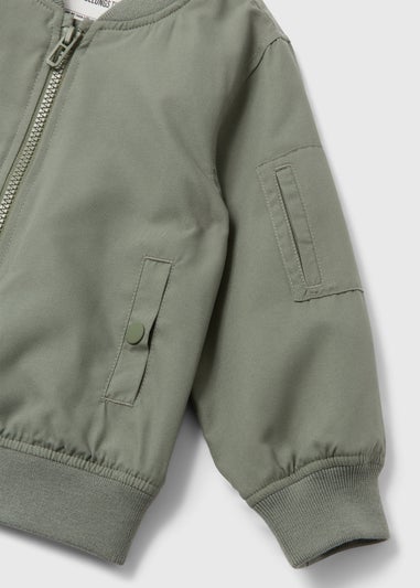 Boys Khaki Bomber Jacket (1-7yrs)