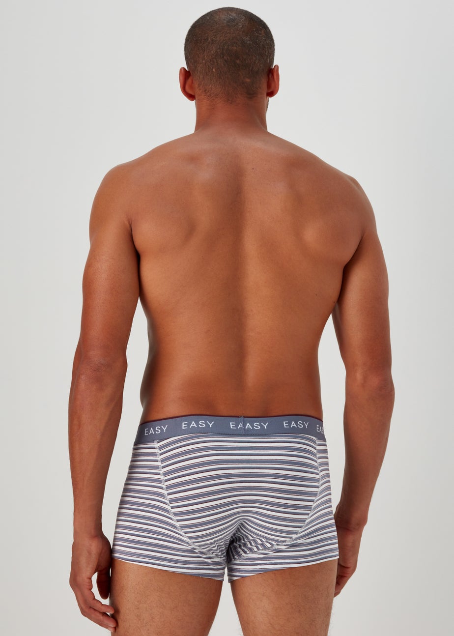 5 Pack Blue Floral Hipsters