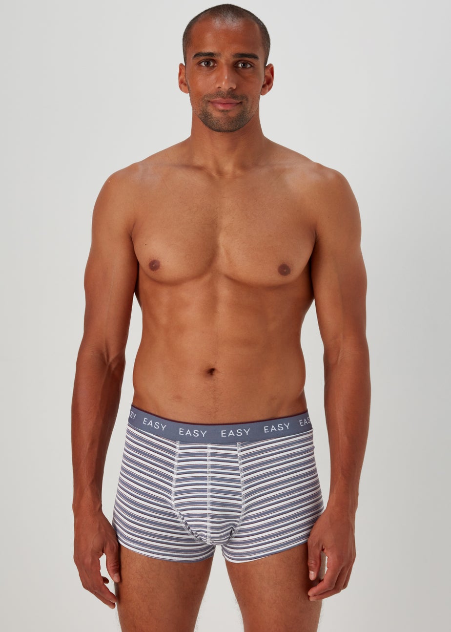 5 Pack Blue Floral Hipsters