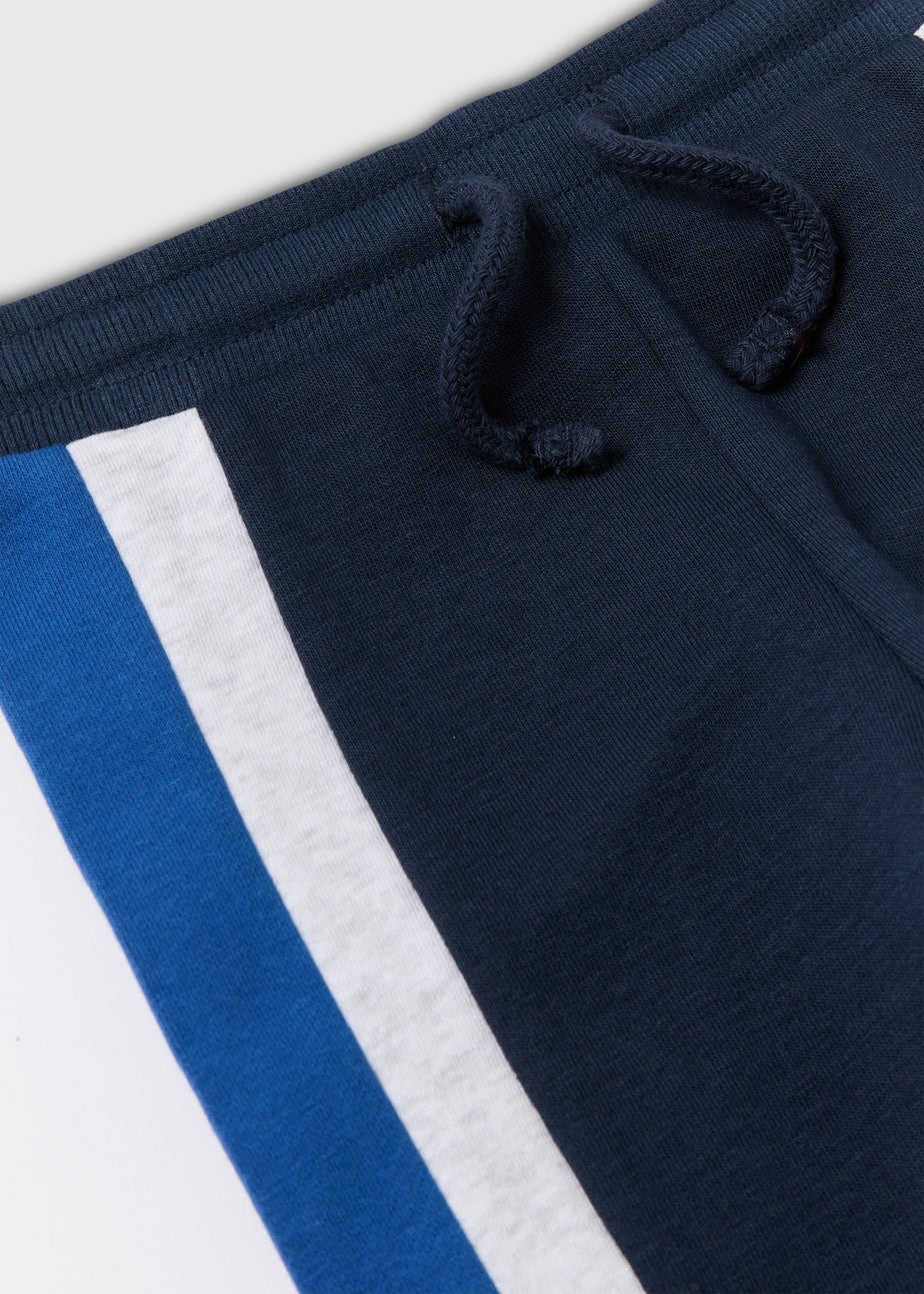 Boys Blue Cut & Sew Joggers (1-7yrs)