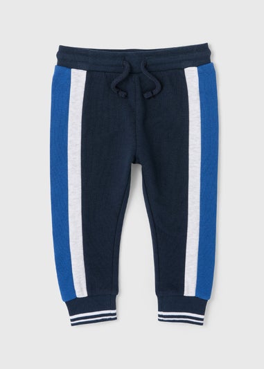 Boys Blue Cut & Sew Joggers (1-7yrs)