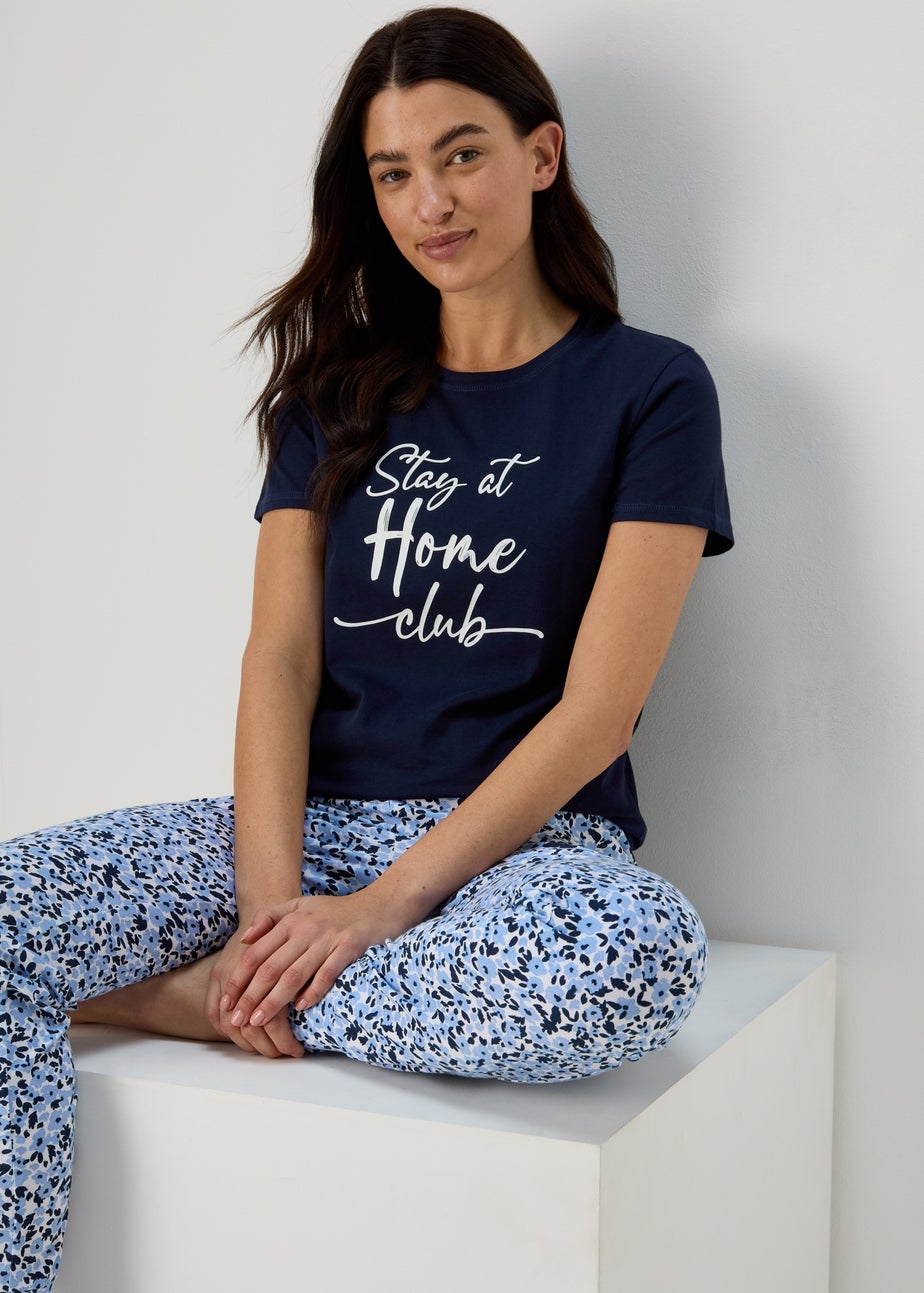 Navy Blue Home Pyjama Set