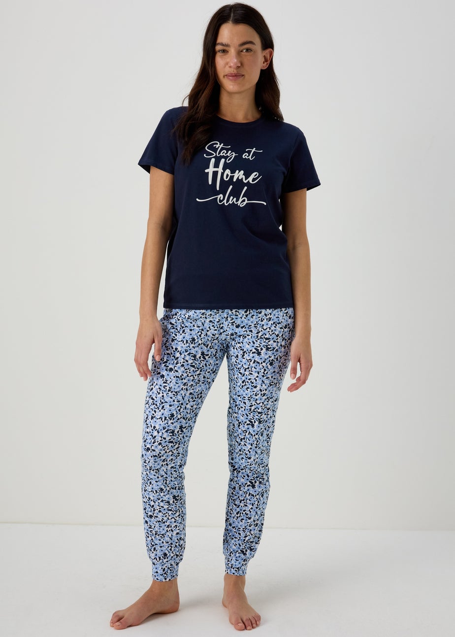 Navy Blue Home Pyjama Set