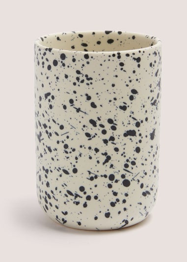 Cream Speckle Tumbler (9x9x11cm)