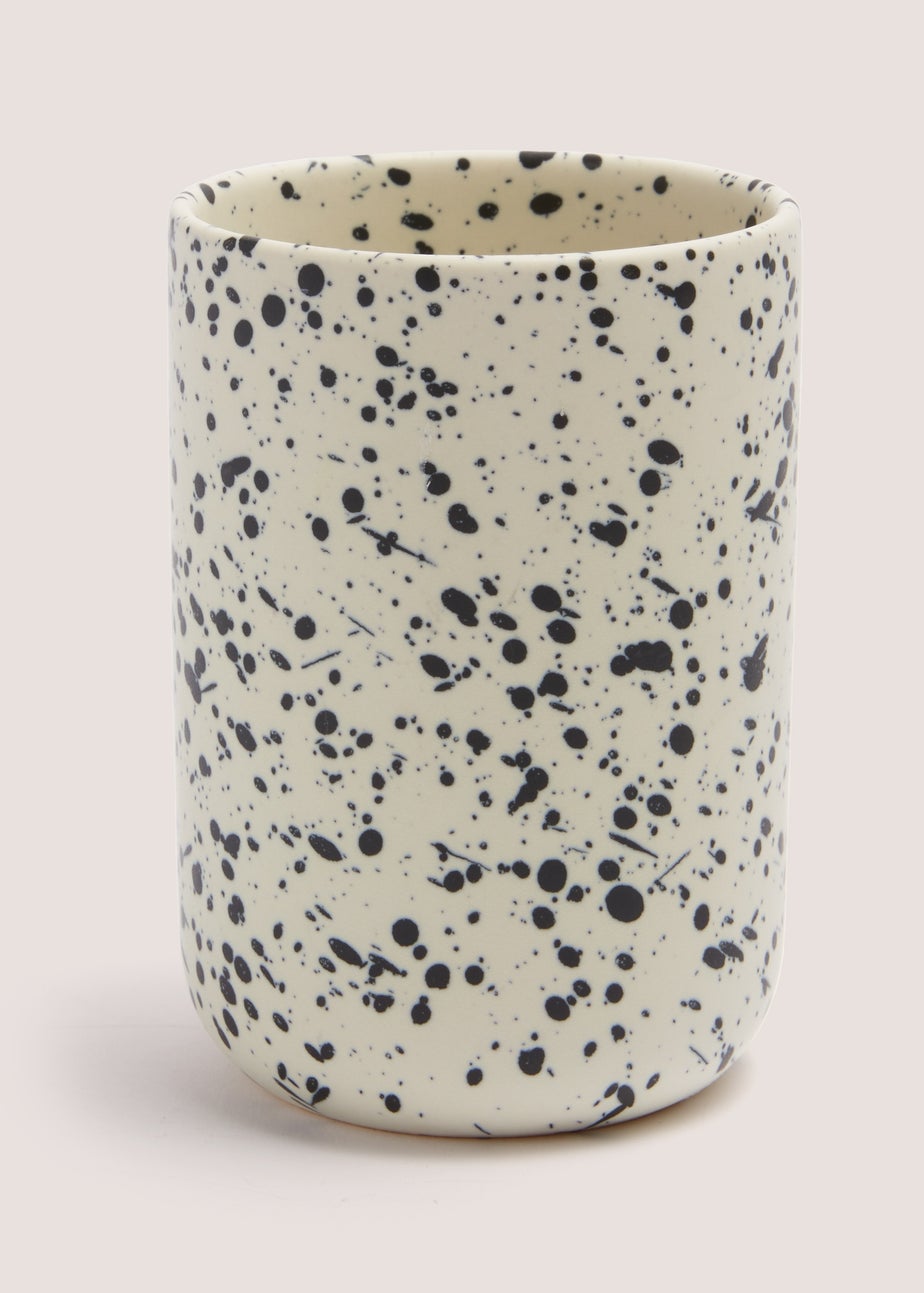 Cream Speckle Tumbler (9x9x11cm)