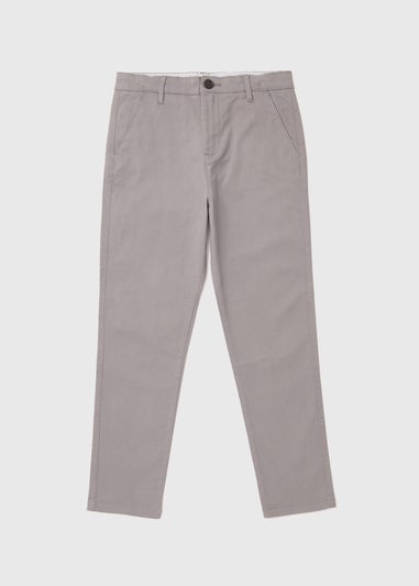Boys Grey Chino Trousers (7-13yrs)