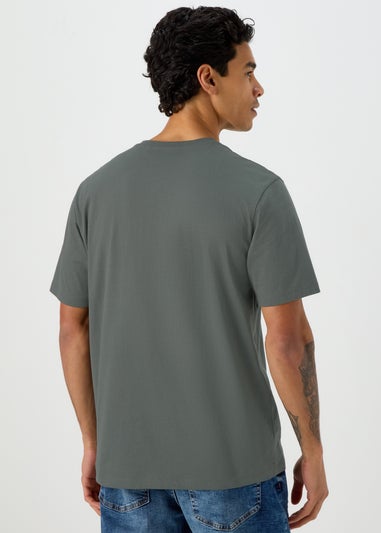 Green Essential V-Neck T-Shirt