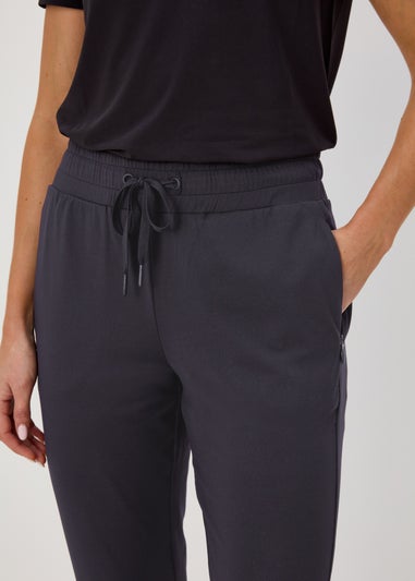Souluxe Black Active Sports Jogging Bottoms