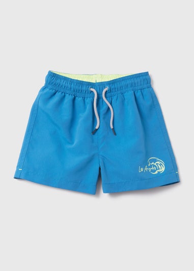Boys Blue Swim Shorts (1-6yrs)