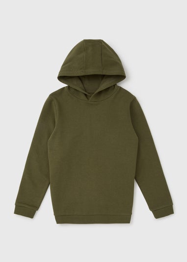 Boys Khaki Hoodie (7-13yrs)