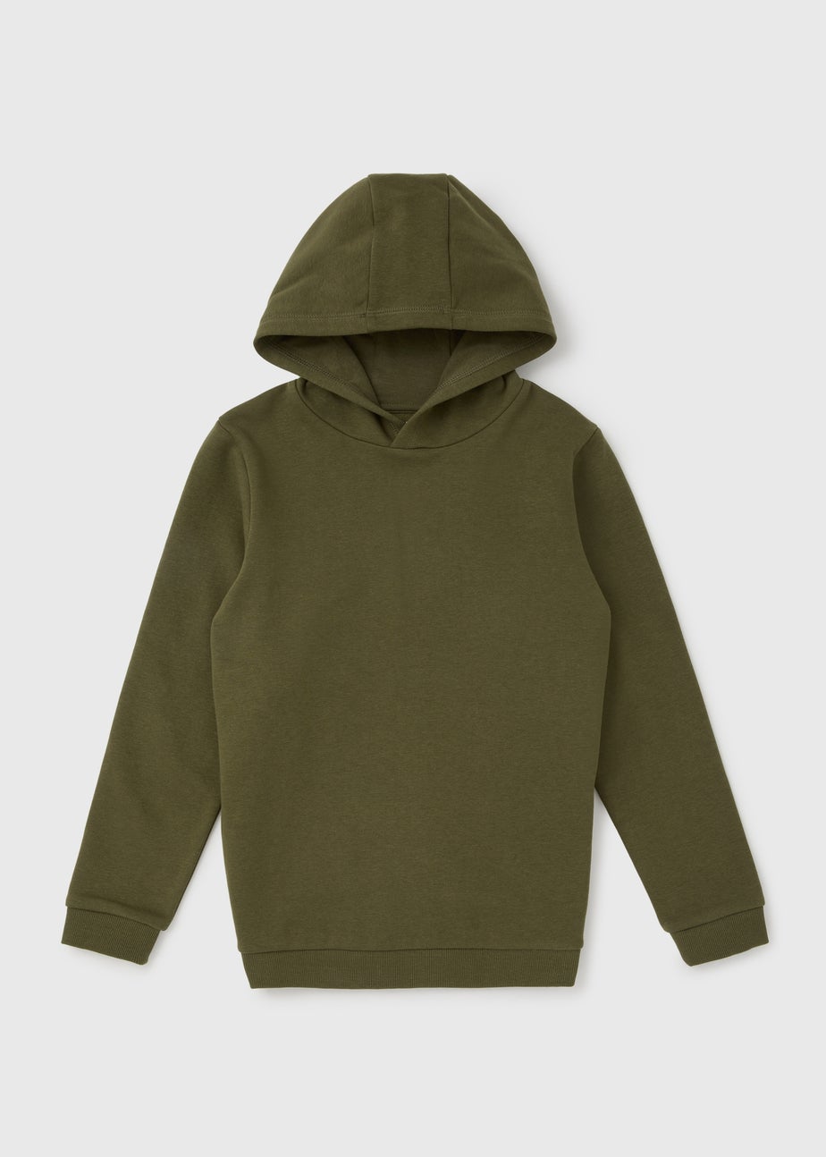 Boys Khaki Hoodie (7-13yrs)
