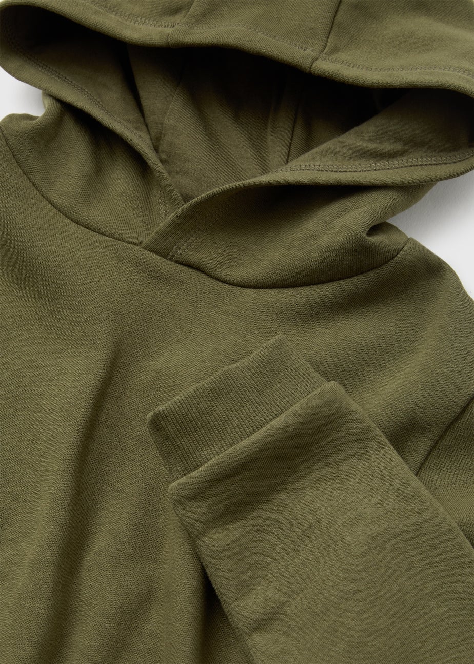 Boys Khaki Hoodie (7-13yrs)