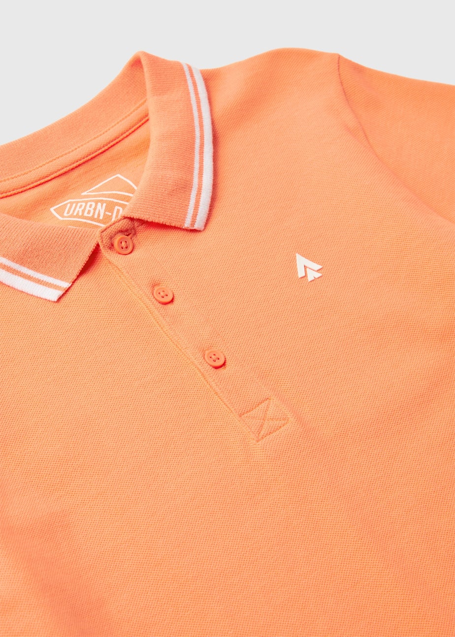 Boys Orange Polo Shirt (7-13yrs)