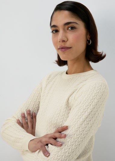 Ivory Baby Cable Jumper