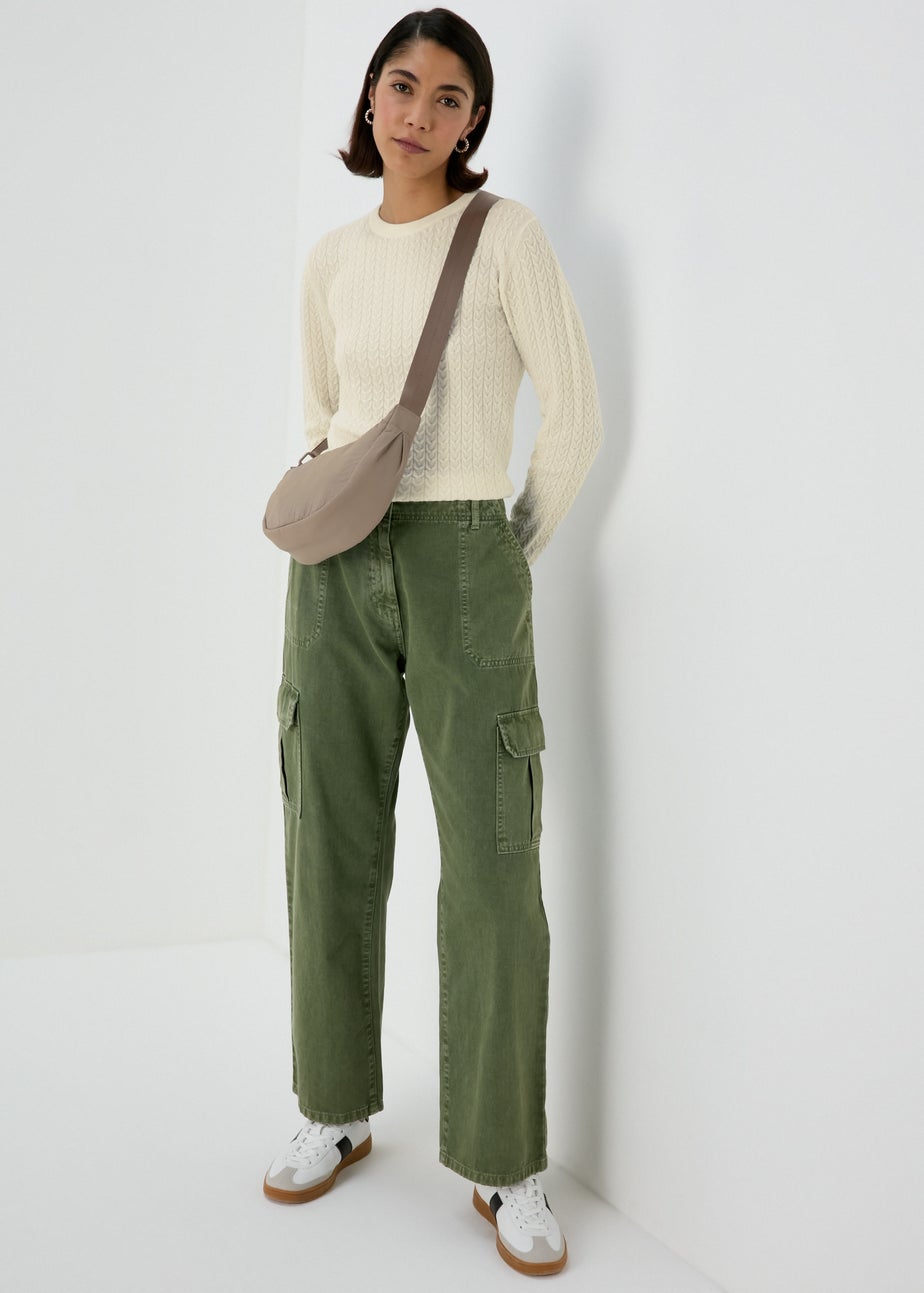 Ivory Baby Cable Jumper