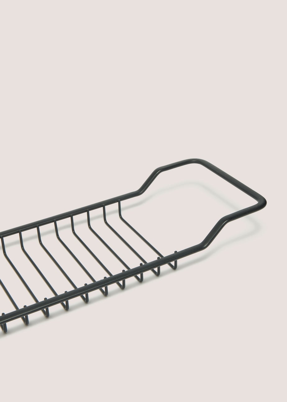 Black Wire Bath Tray (72x16x5cm)