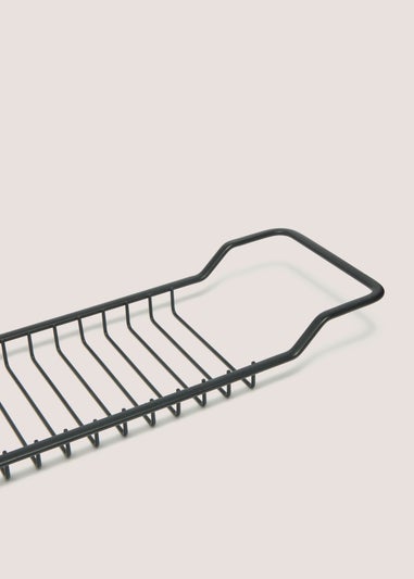 Black Wire Bath Tray (72x16x5cm)