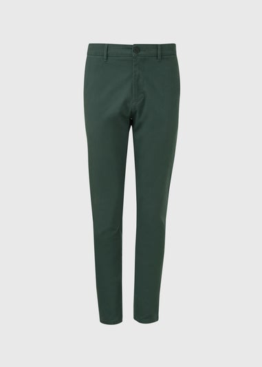 Teal Slim Fit Stretch Chinos