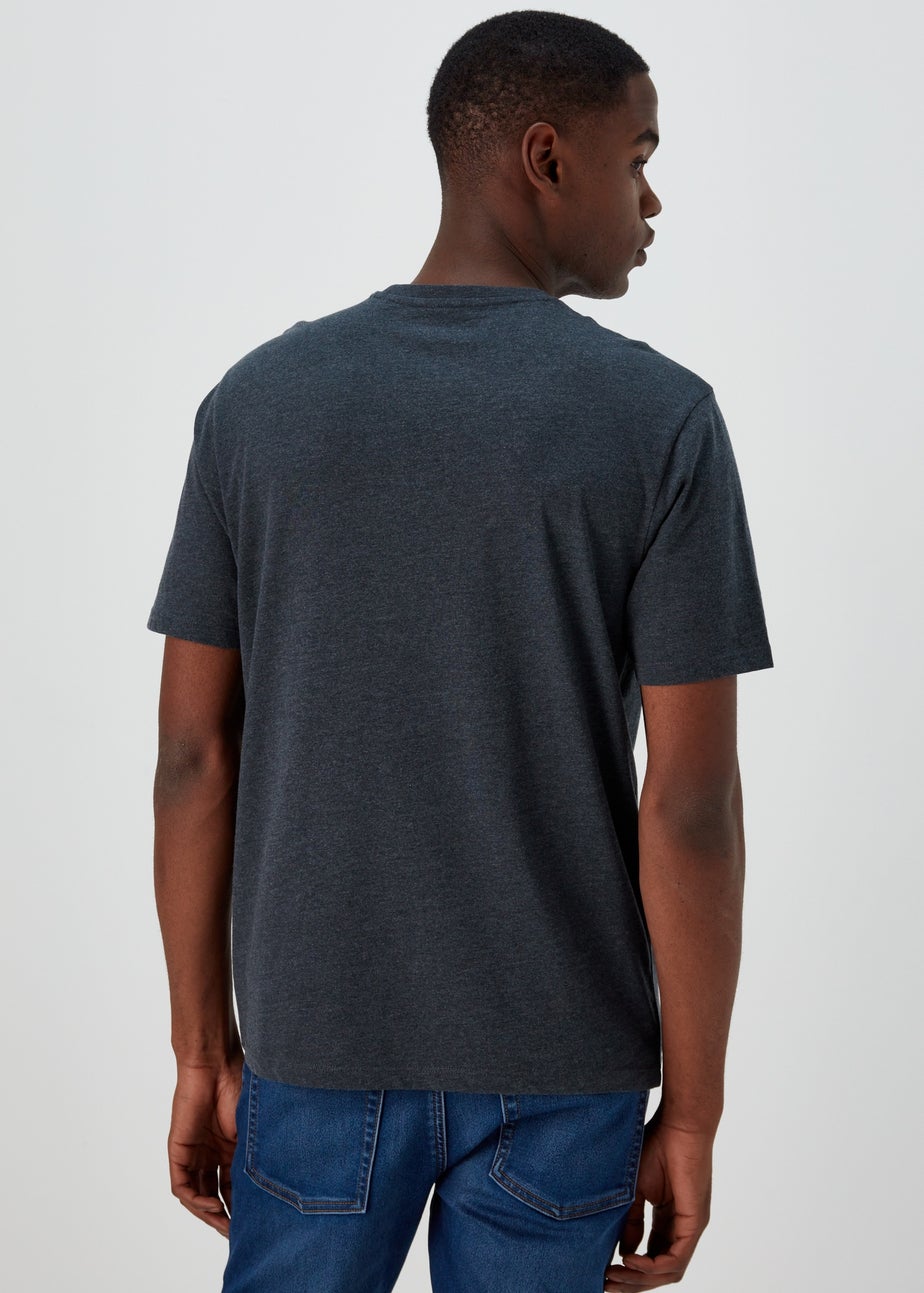 Navy Lost Path Racing Print T-Shirt