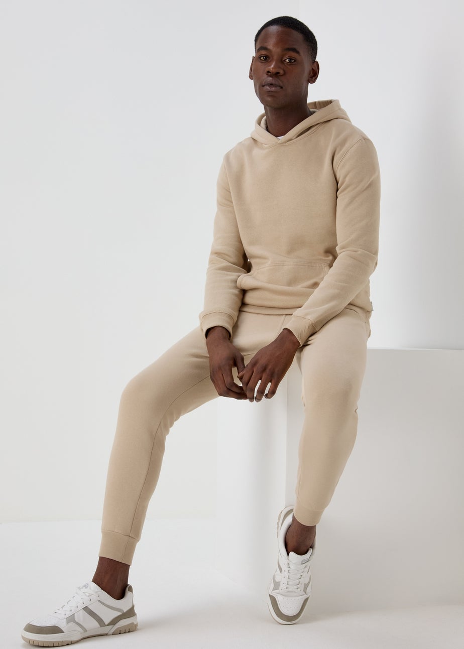 Cream Pull-On Hoodie