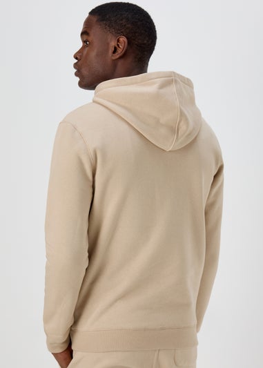 Cream Pull-On Hoodie