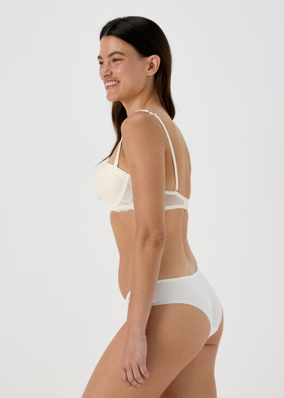 Cream Bridal Bra