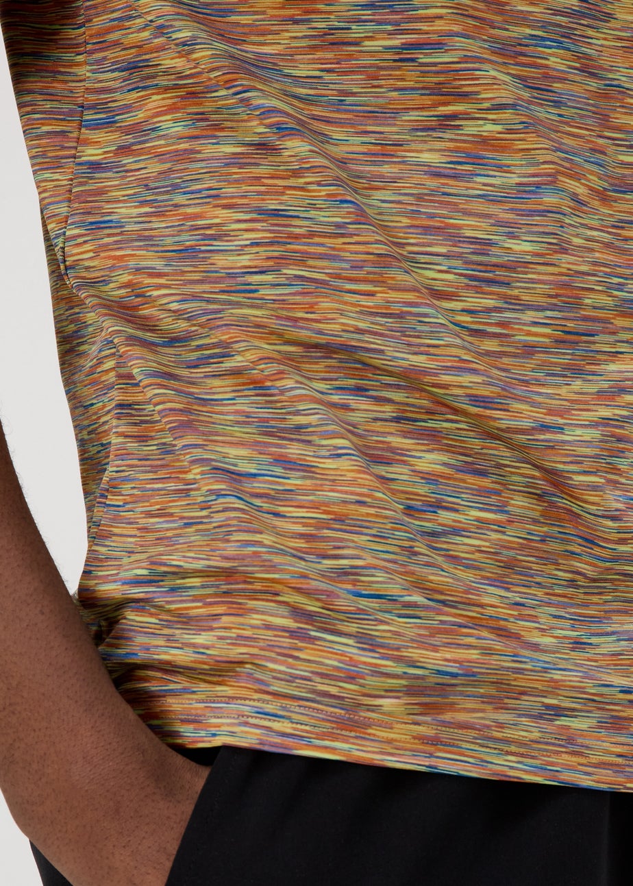 Souluxe Orange Space Dye T-Shirt