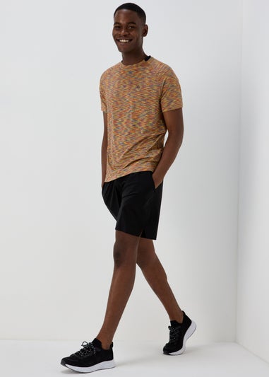 Souluxe Orange Space Dye T-Shirt