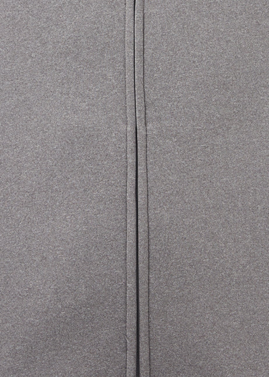 US Athletic Light Grey Bonded Zip Up Hoodie