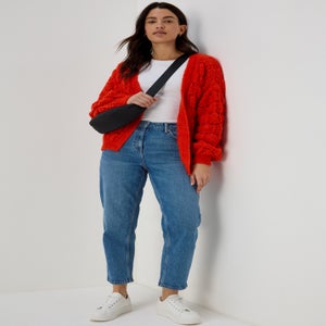Ava Mid Wash Mom Jeans