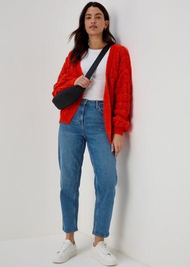 Ava Mid Wash Mom Jeans