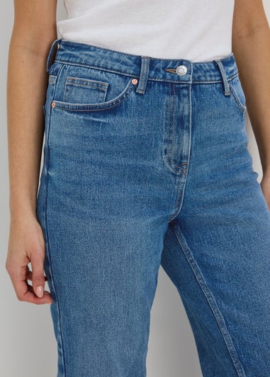 Ava Mid Wash Mom Jeans
