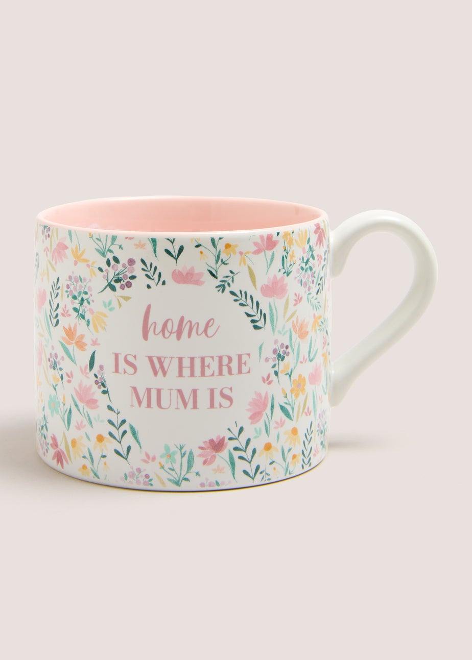Multicoloured Floral Mug (10cm x 8cm)