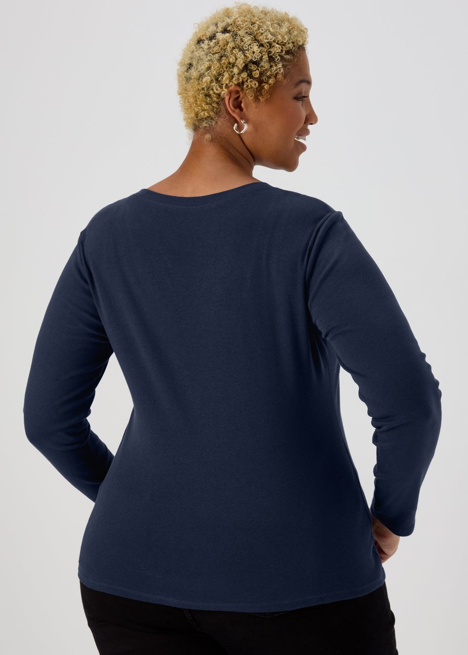 Navy Long Sleeve T-Shirt