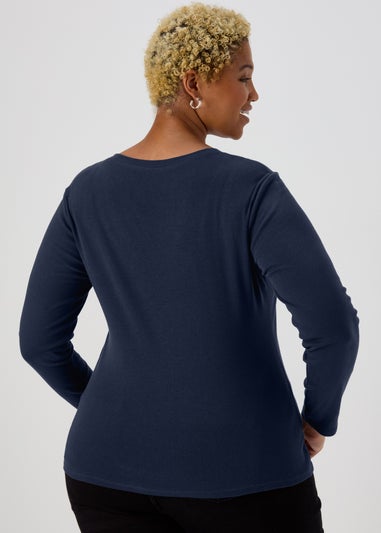 Navy Long Sleeve T-Shirt
