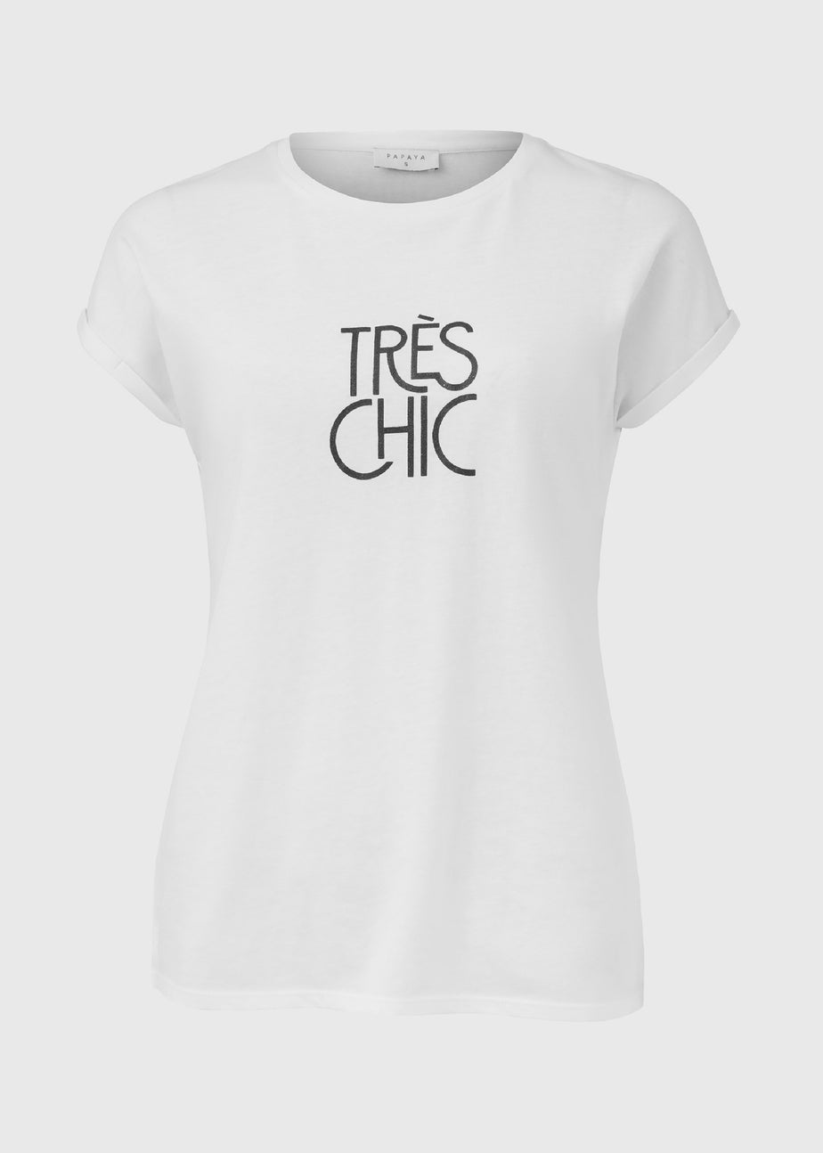 White Tres Chic T-Shirt