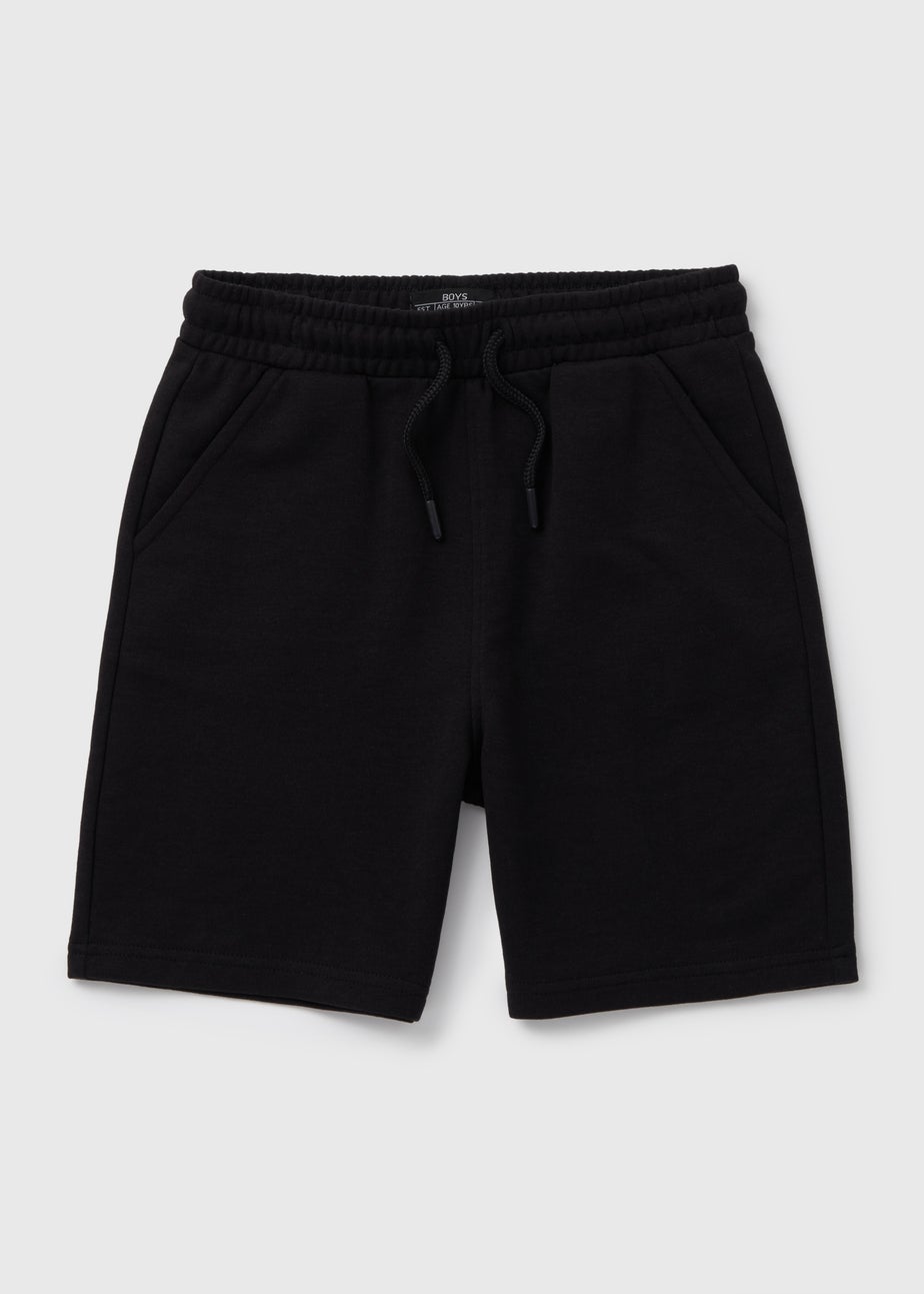 Boys Black Shorts (7-13yrs)