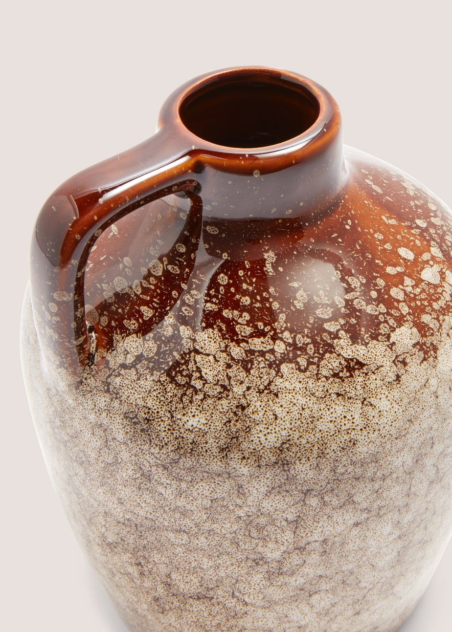 Gold Casa Speckled Vase (16cm x 13cm x 13cm)