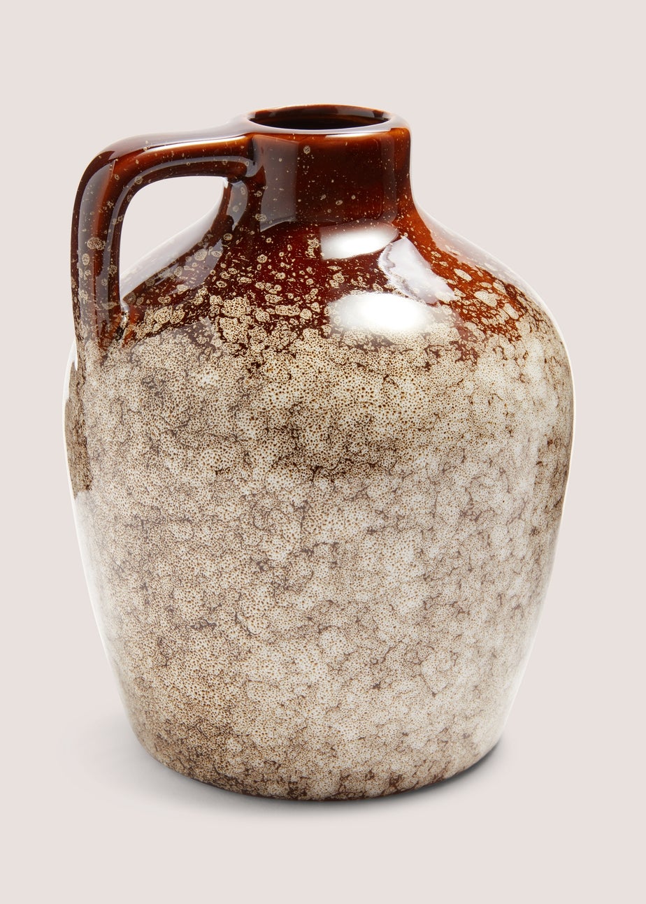 Gold Casa Speckled Vase (16cm x 13cm x 13cm)