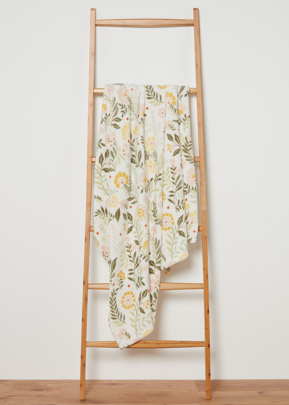 Floral Folk Throw