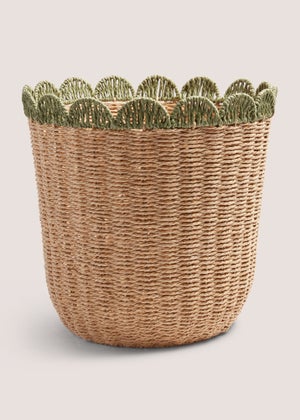 Scallop Edge Basket